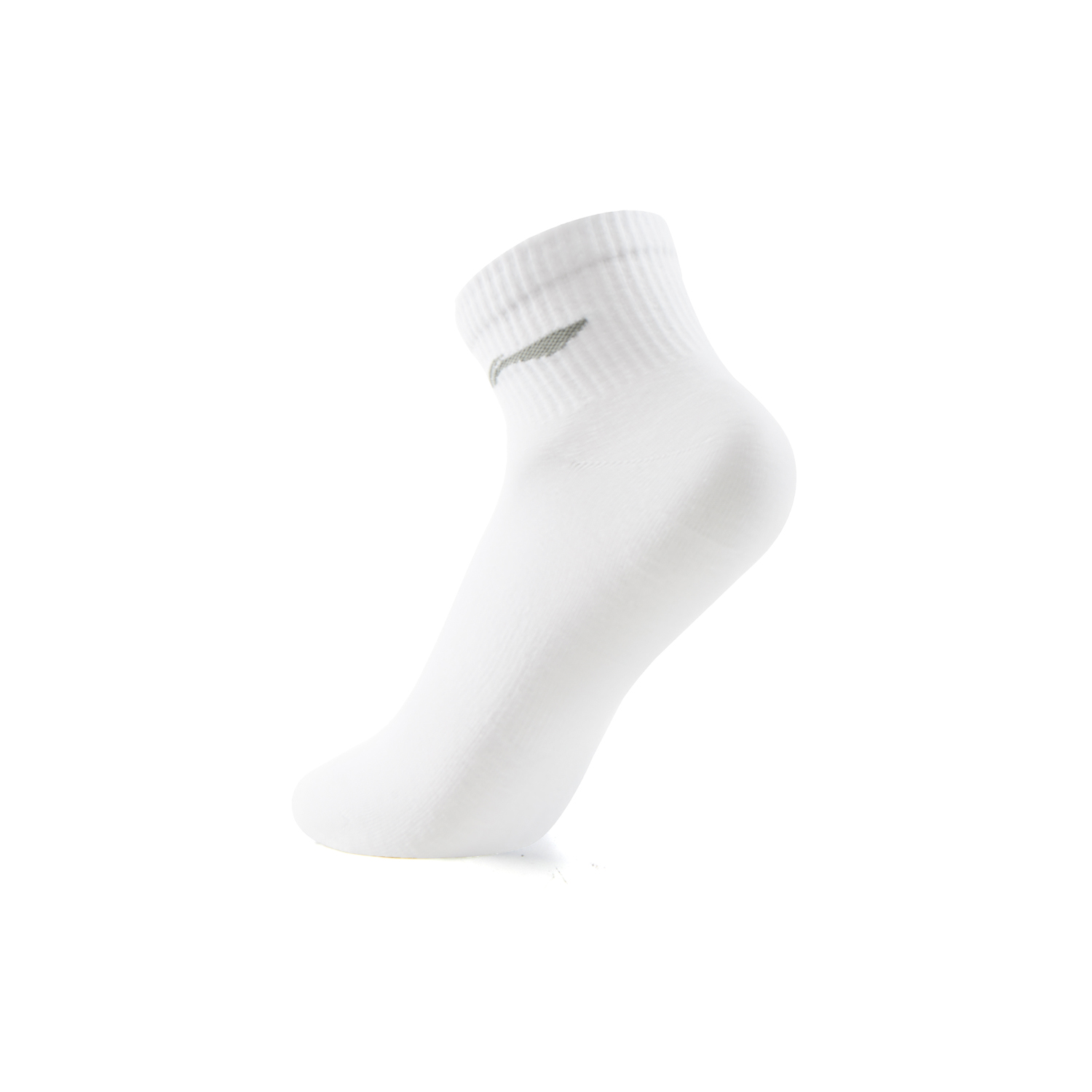 Li Ning Fitness Series Ankle Socks Unisex 6 Pack White