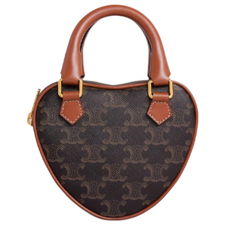 Женская сумка CELINE CELINE Triomphe (коричневая)