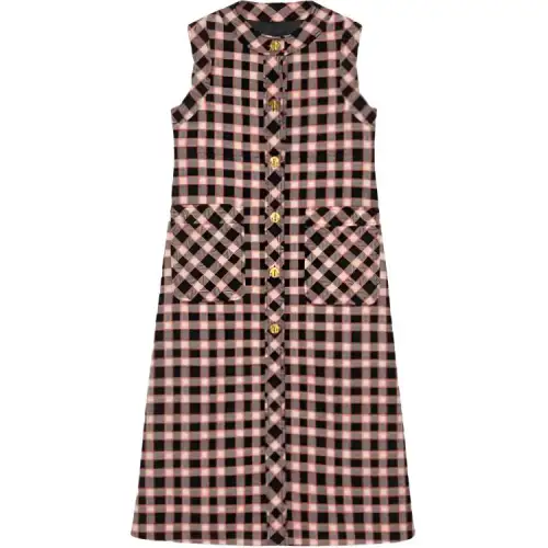 GUCCI Sleeveless Dress Women's Red