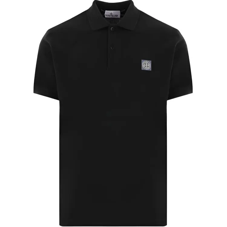 STONE ISLAND Compass badge Polo Shirt