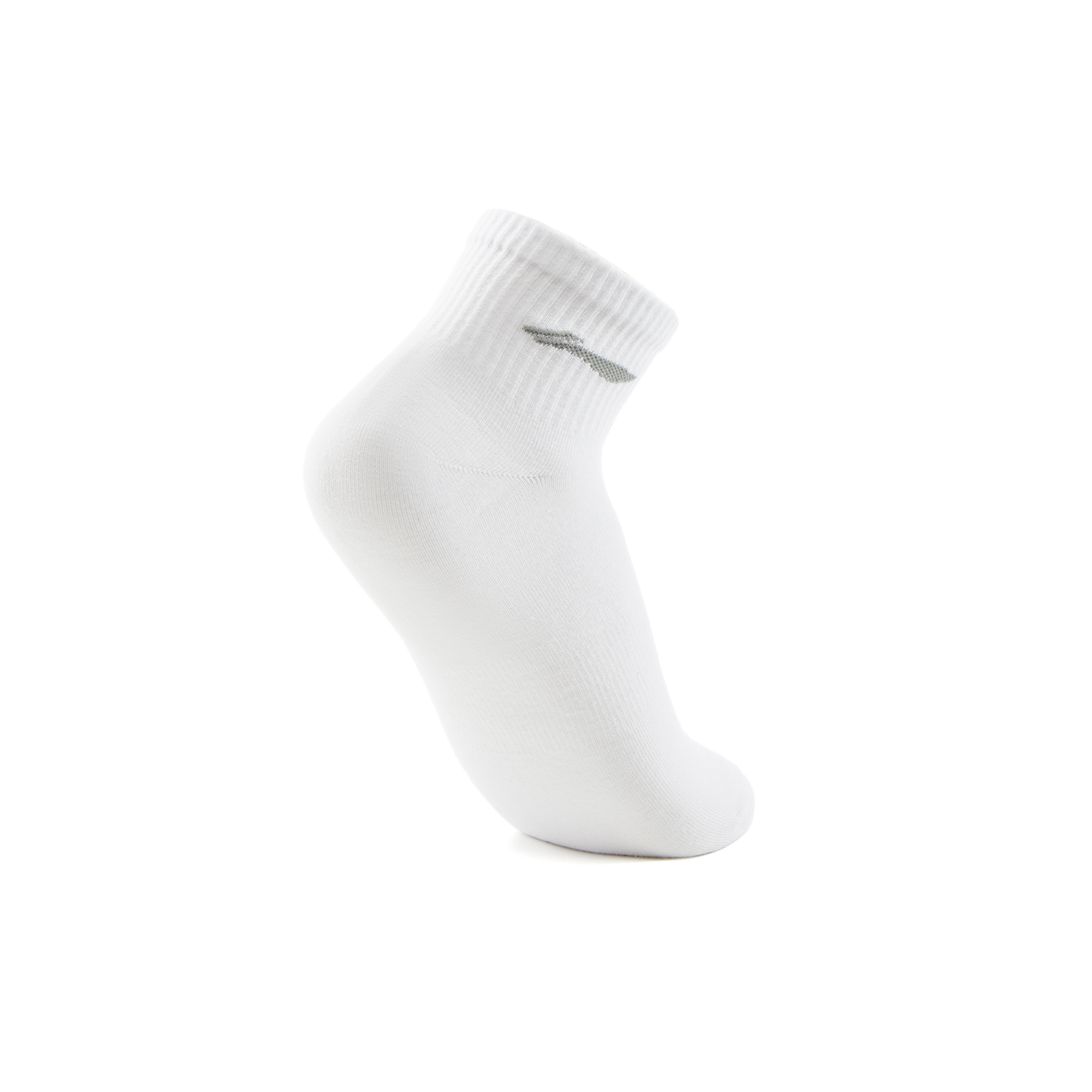 Li Ning Fitness Series Ankle Socks Unisex 6 Pack White