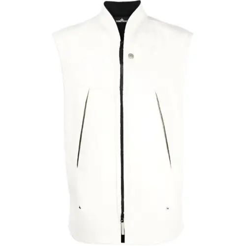 STONE ISLAND Shadow Project Vest Unisex White