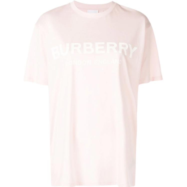 Женская футболка Burberry (белая)