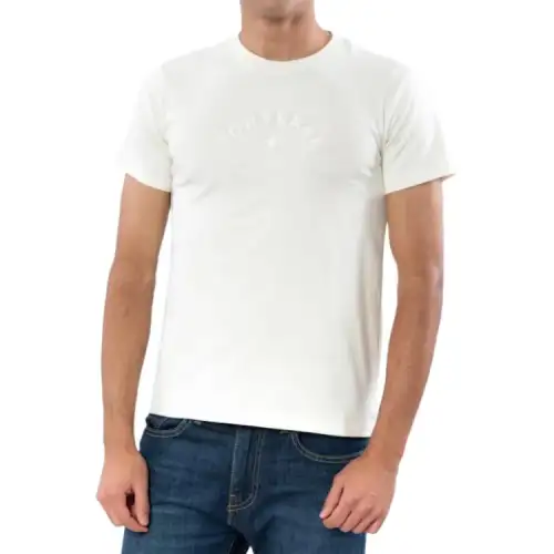 Converse T Shirts Men's White Crew Neck