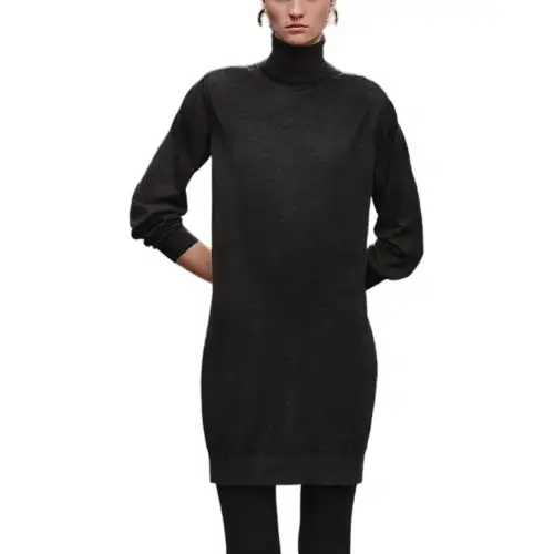 HERMES FW25 Long Sleeved Dress Women's