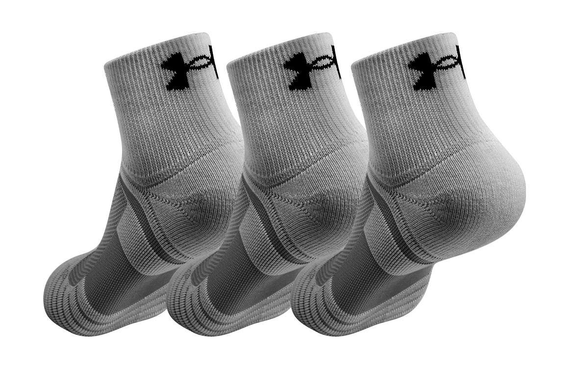 Under Armour Medium Length Cotton Socks Unisex 3/6 Double