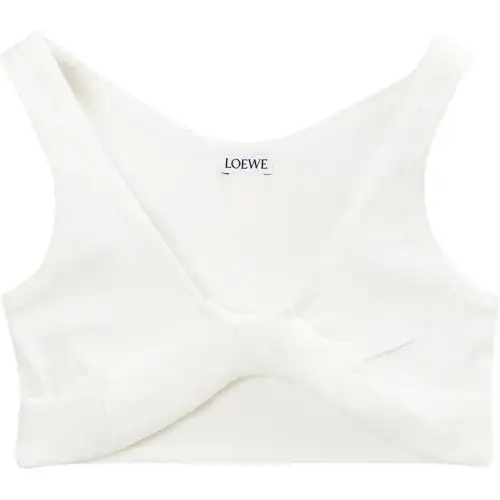 LOEWE Camisoles Women's White Moderate Other