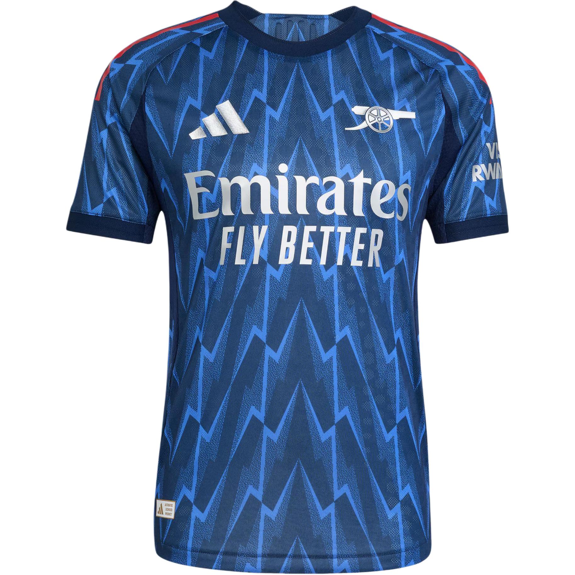 Adidas Free Shipping With AdiClub Arsenal 25/26 Away Authentic Jersey