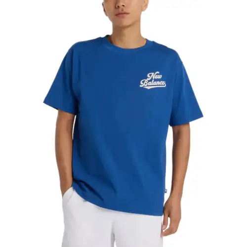 New Balance SS25 T Shirt Men's Galaxy Blue