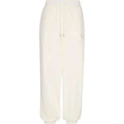PUMA Casual Pants Women's Beige Moderate Cuffed Pants