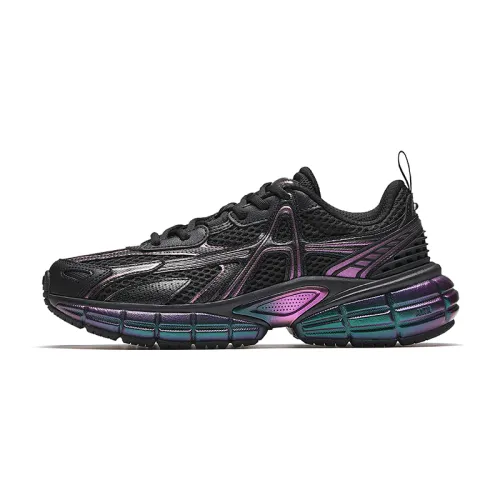 Anta Dawn Cushioning Breathable Low top Casual Shoes Women's Black