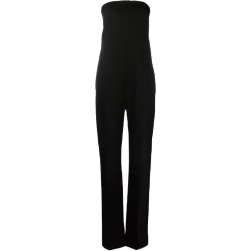 Bottega Veneta Sleeveless Straight Leg Jumpsuit