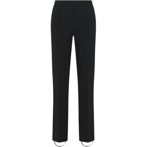DIOR Casual Pants Women's Black Moderate Tapered Pants
