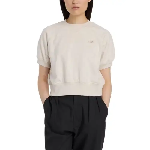 New Balance French Terry SS25 T Shirt Women's