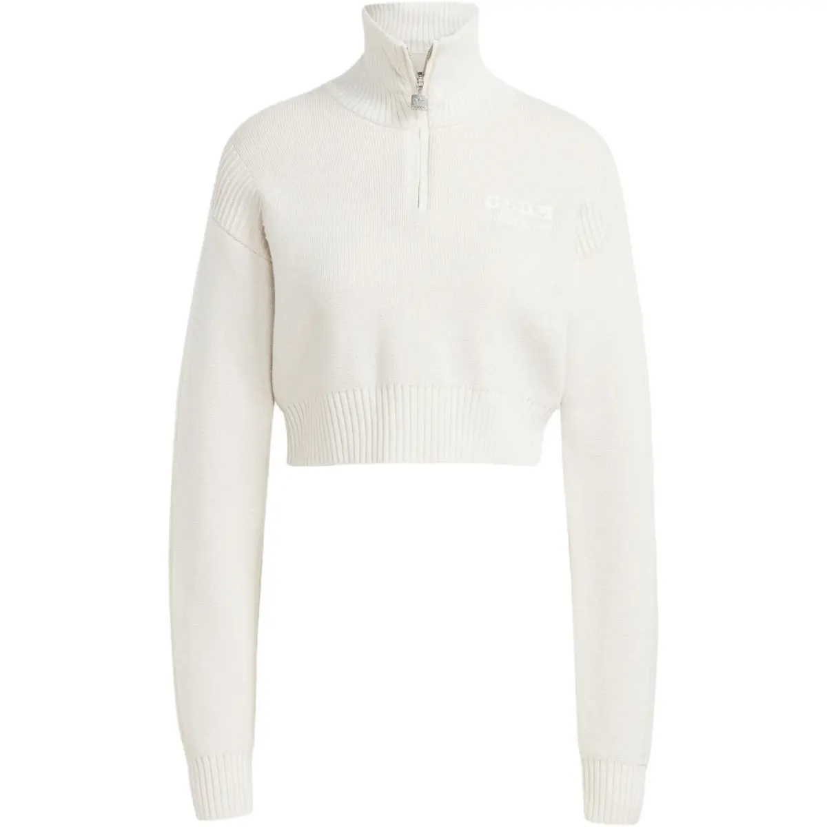 Adidas Originals Blue Version Jacket Cropped Coat Women's Pink White
