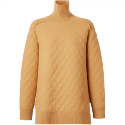 Burberry Sweaters Women's Camel Turtleneck Moderate Other