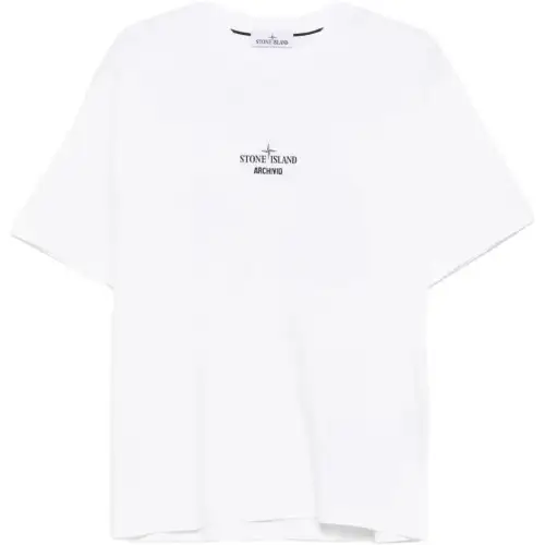 Stone Island logo-print T-shirt