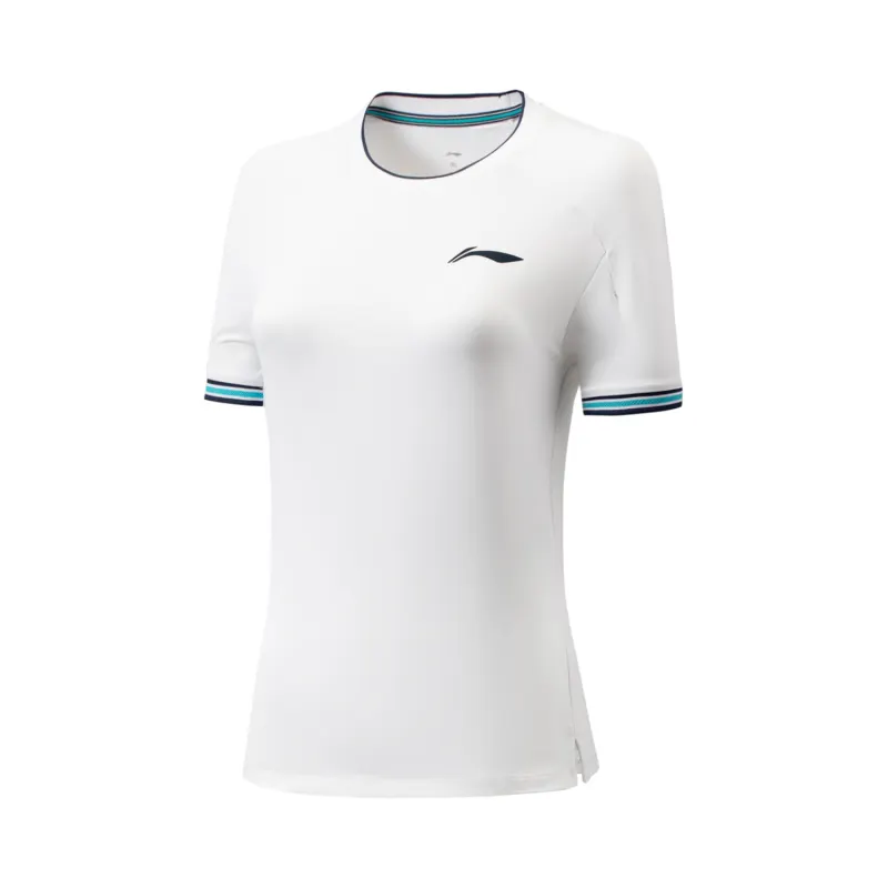 Li Ning Tennis Collection T Shirt Women's Standard White