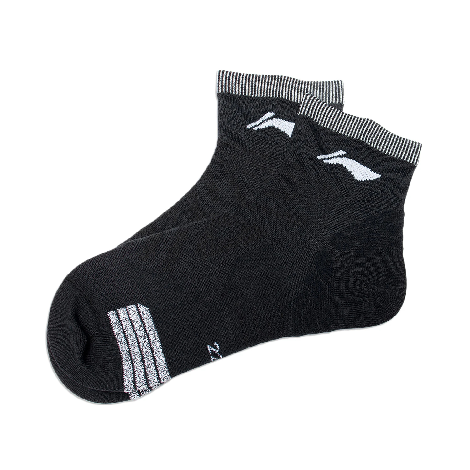 Li Ning Ankle Socks Unisex 1 Pack Black