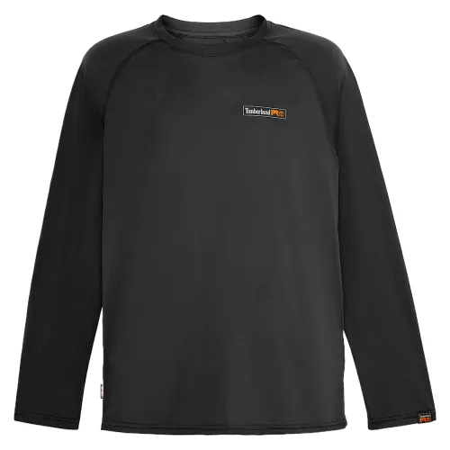 Timberland PRO T Shirts Men's Black Crew Neck Moderate