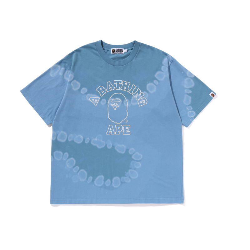 Мужская футболка A BATHING APE Tie-Dye (разноцветная)