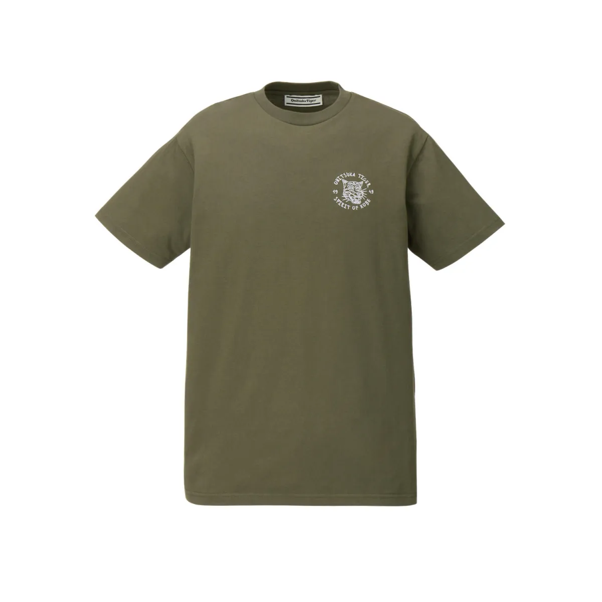 Onitsuka Tiger GRAPHIC T Shirt Unisex Dark Green