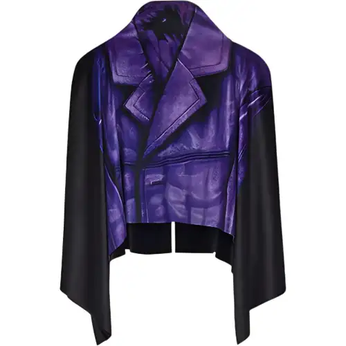 Loewe abstract-print draped top