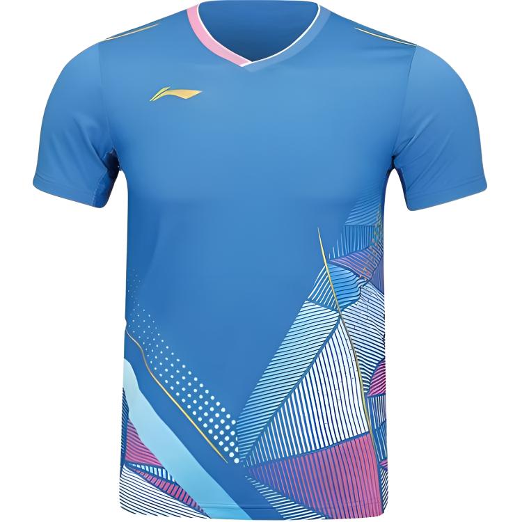 Li Ning Badminton Jersey Men’s Blue