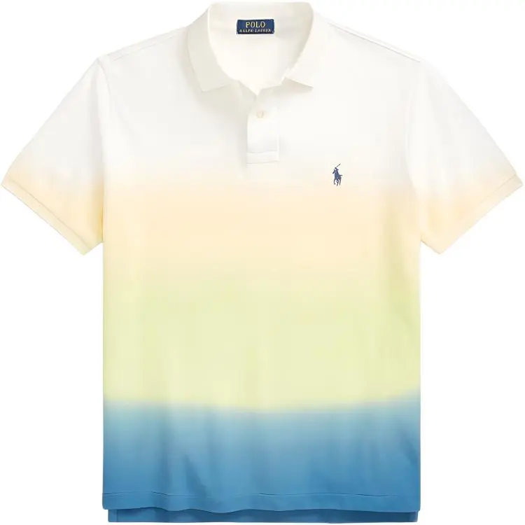 Polo Ralph Lauren SS25 Polo Shirt Custom Slim Fit Men's Marine