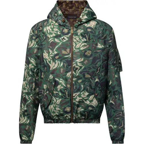 Lv Monogram Reversible Windbreaker