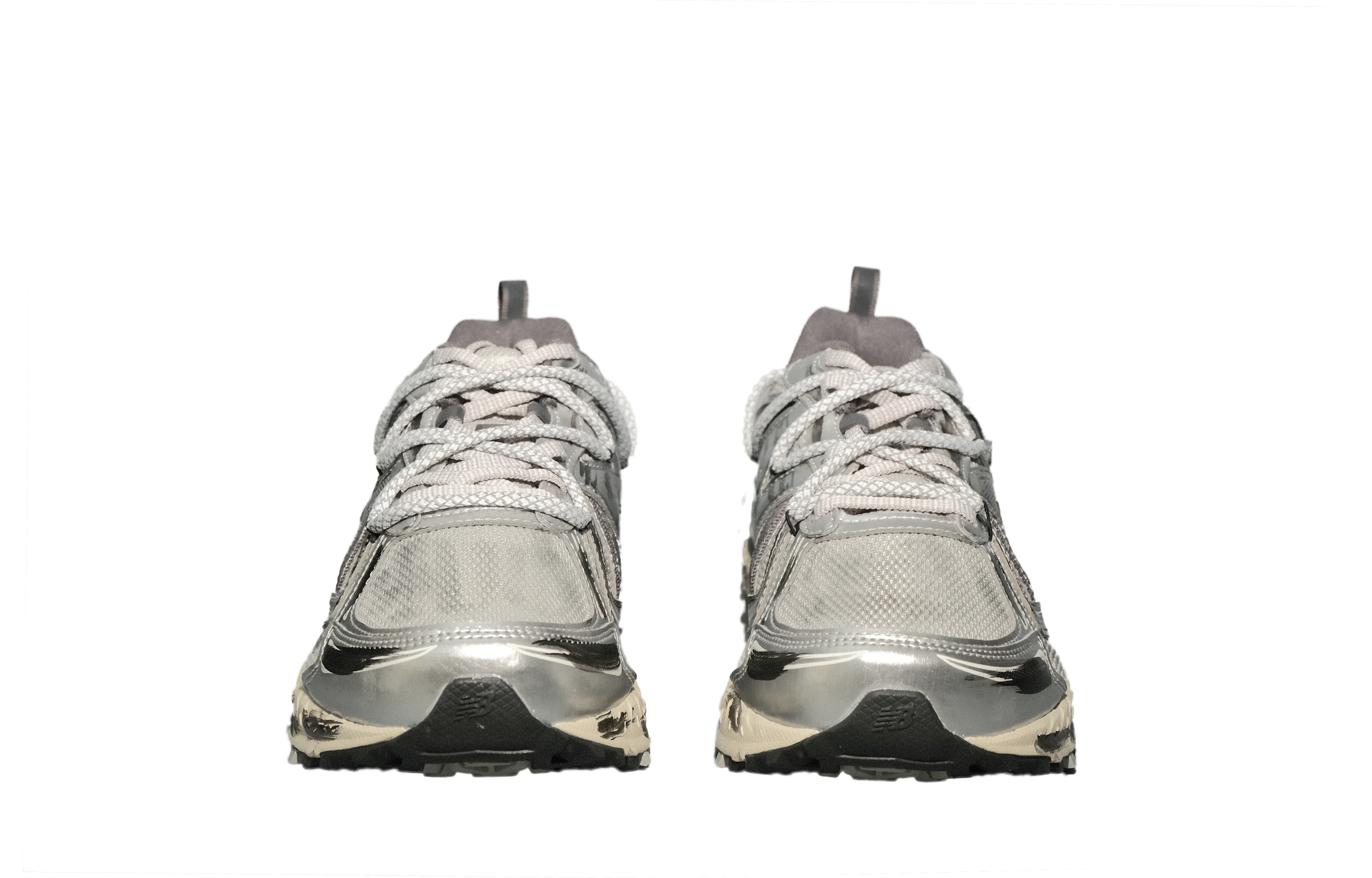 New Balance NB 410 V5 Low top Running Shoes Unisex Silver Black