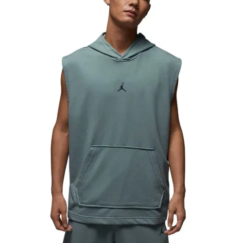 Jordan Sport Sweatshirts Men's Green Hooded Moderate