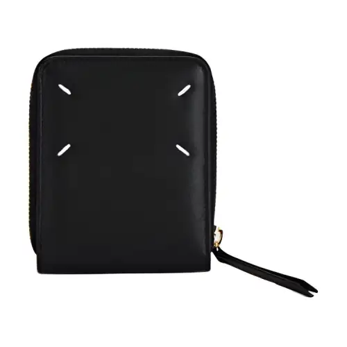 Maison Margiela Leather Wallet Small Women's Black