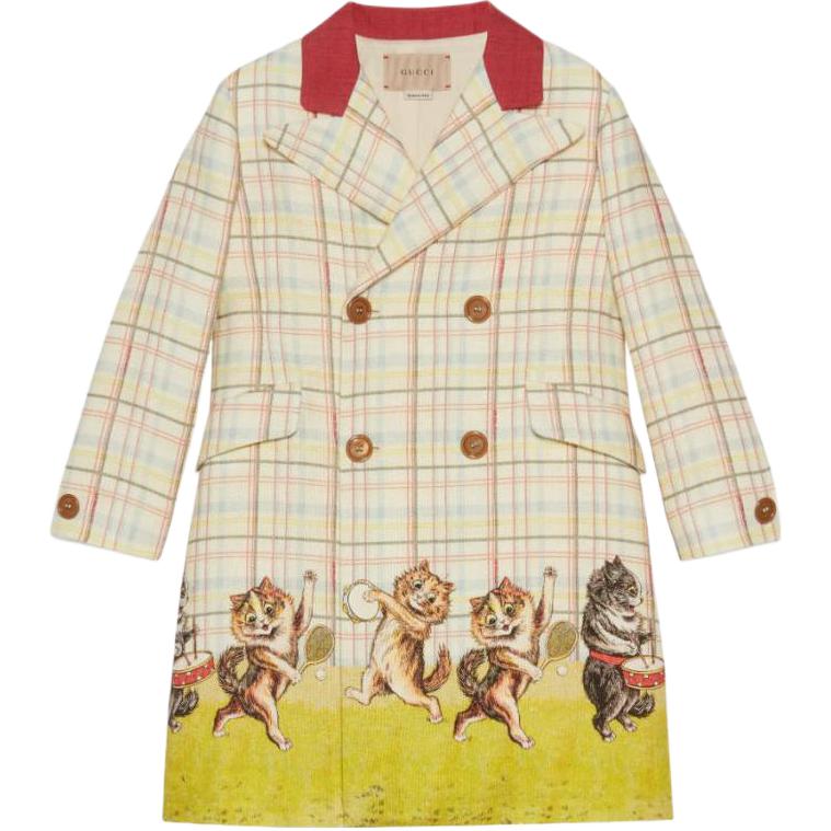 Детское пальто Gucci GUCCI SS23 (зеленый)