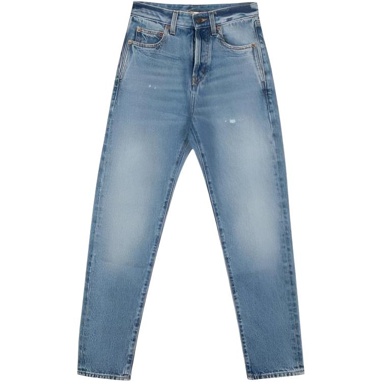Женские джинсы Saint Laurent (синие)