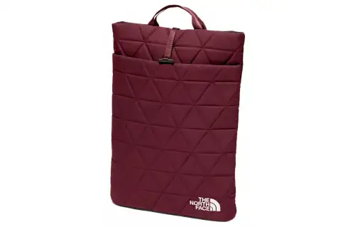 THE NORTH FACE Handbag Outdoor Bag Polyester Burgundy Unisex