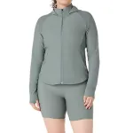 ASICS Women's Jackets Women's Green Hooded Moderate Other
