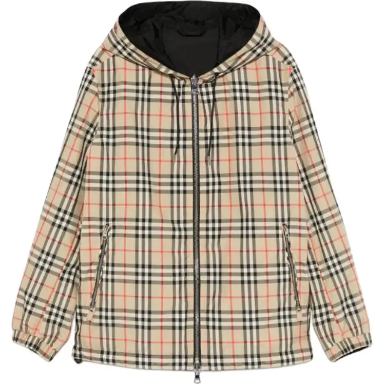 Burberry reversible check jacket