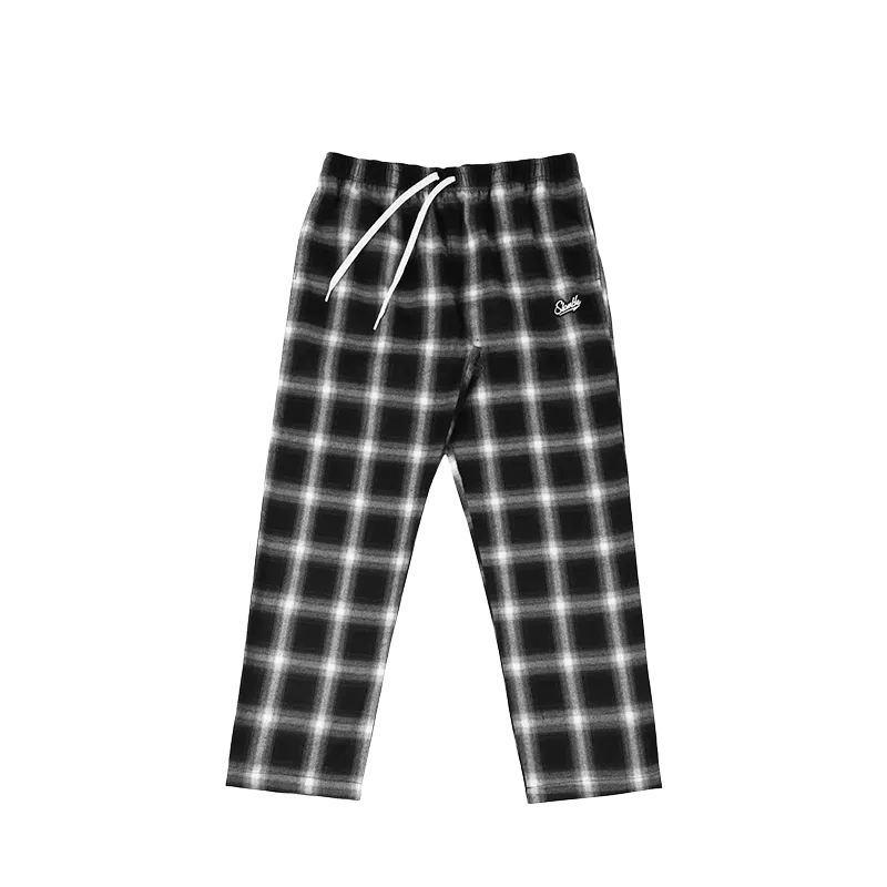 Slamble Casual Pants Unisex Moderate Straight Fit Pants