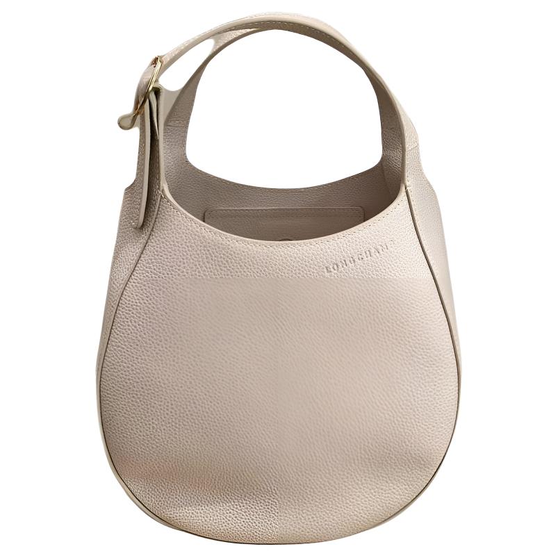 Женская сумка LONGCHAMP Le Foulonné (бежевая)