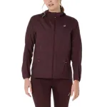 ASICS ROAD Jackets Women's Umber Hooded Moderate Soft Shell