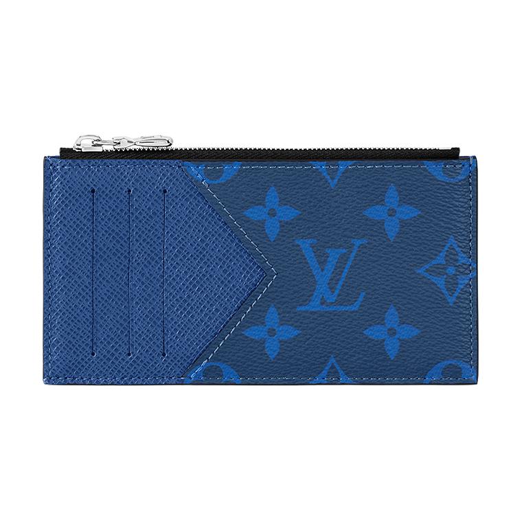 Мужские сумка Louis Vuitton Coin (синие) — фото 1