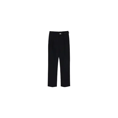 PRADA Casual Pants Women's Black Moderate Straight Fit Pants