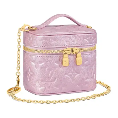 LOUIS VUITTON Micro Vanity Pearly Lilac