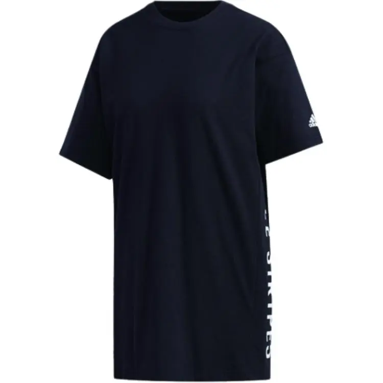Adidas Running Drop Shoulder Sleeve T Shirt Women's Black
