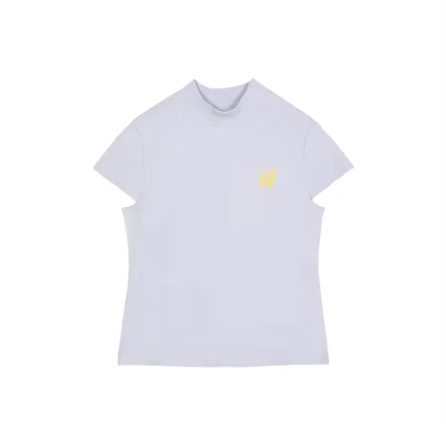 PUMA T Shirts Women's Crew Neck Moderate Straight Fit
