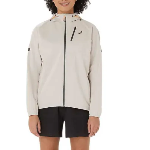 ASICS FUJITRAIL Jackets Women's White Hooded Moderate Other