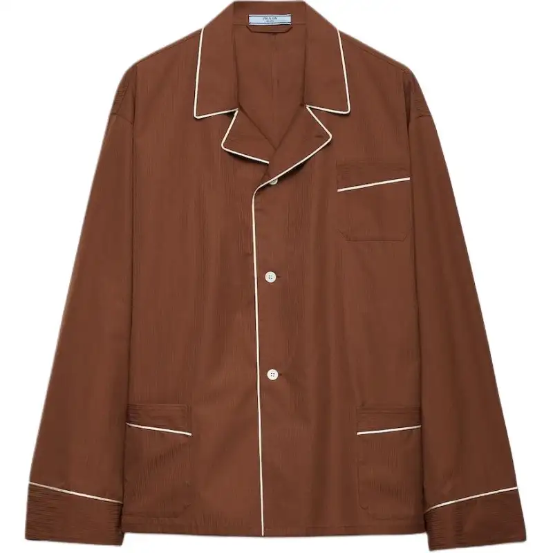 Prada Long-Sleeved Button-Up Shirt