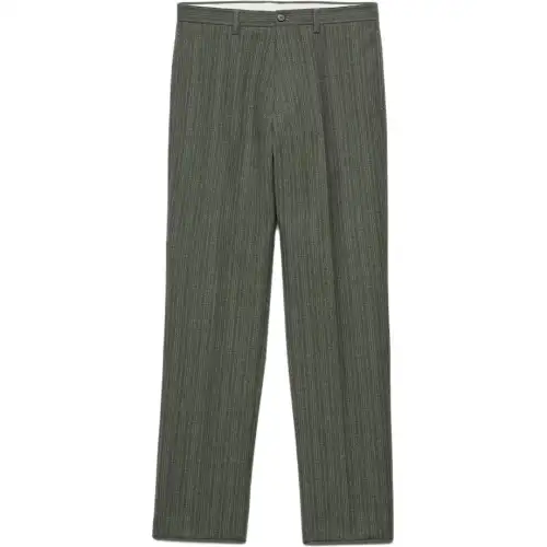 PRADA Casual Pants Men's Gray Green Moderate Other