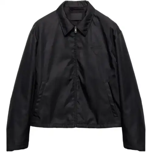 PRADA Triangle logo Zip Jacket